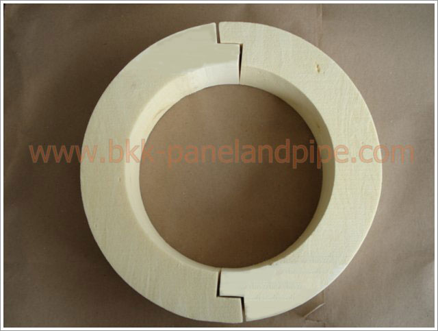 งานติดตั้งฉนวนโฟมรองท่อ (Pipe Support) สำหรับการรองรับน้ำหนักของท่อต่างๆ