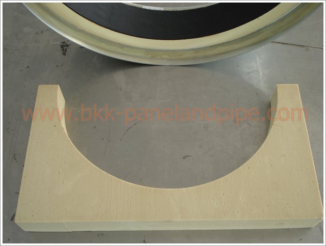 งานติดตั้งฉนวนโฟมรองท่อ (Pipe Support) สำหรับการรองรับน้ำหนักของท่อต่างๆ