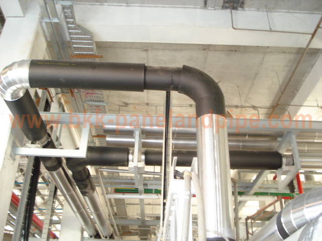 งานติดตั้งฉนวนยางดำ