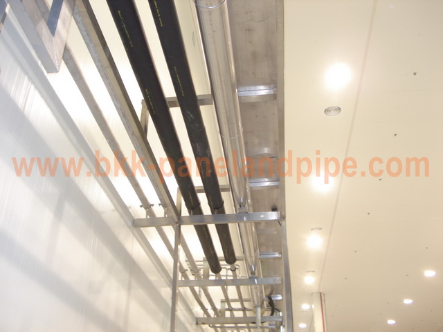 งานติดตั้งฉนวนยางดำ