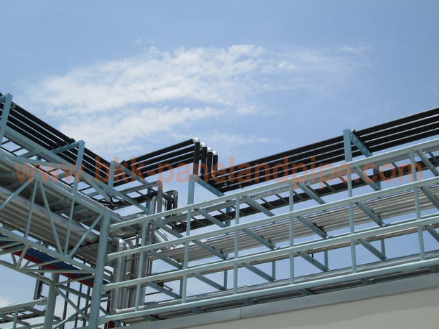 งานติดตั้งฉนวนยางดำ